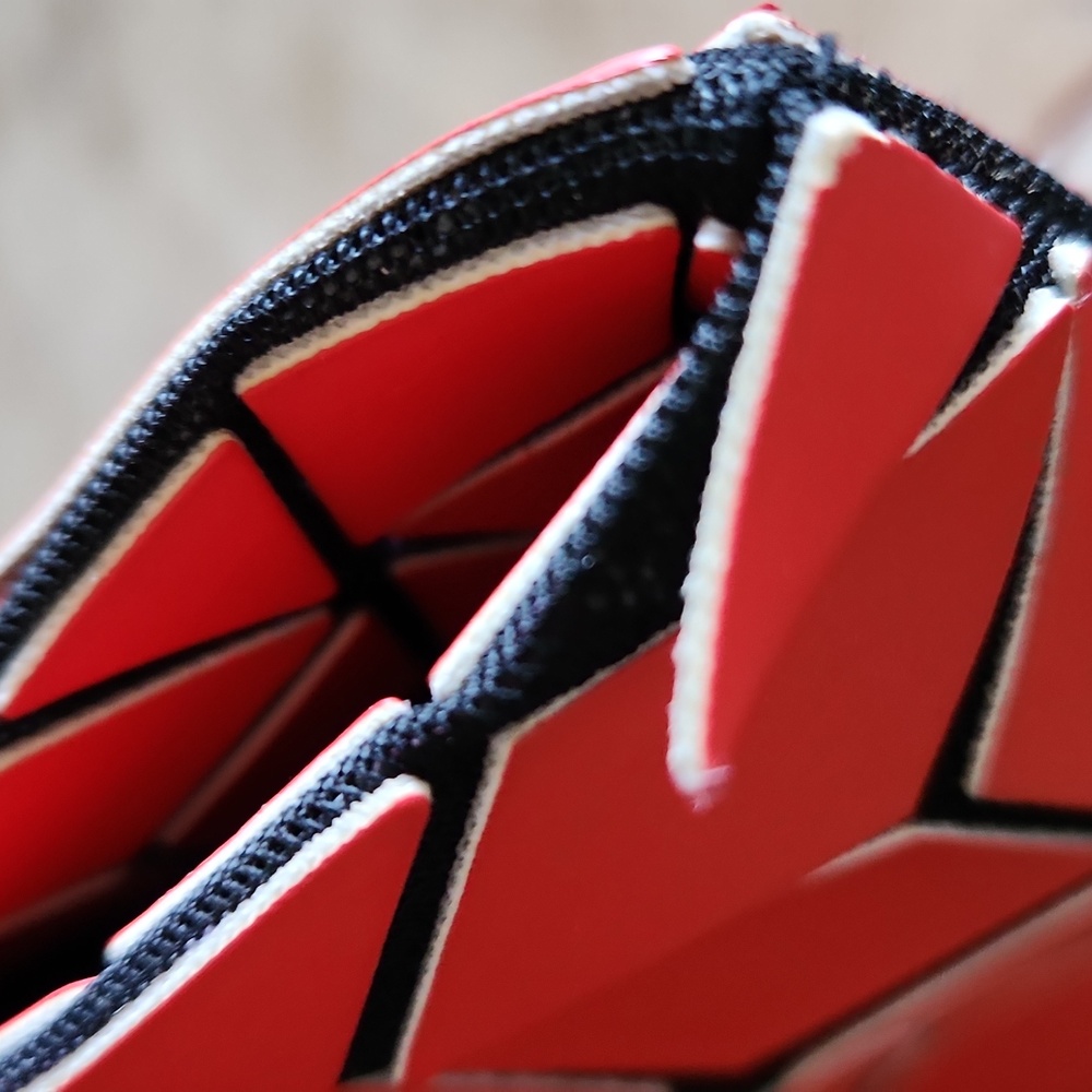 Patrizia Luca Geometric Red Hand Bag - Picture 13 of 16